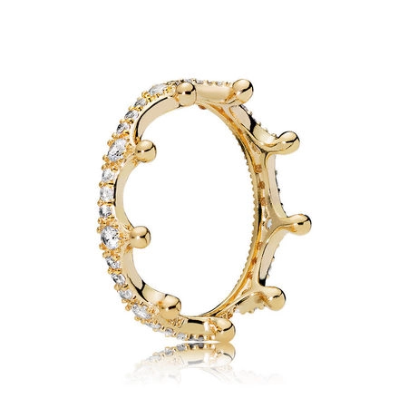 (Bild für) Verzauberter Kronenring, PANDORA Shine™ Clear CZ - 167119CZ
