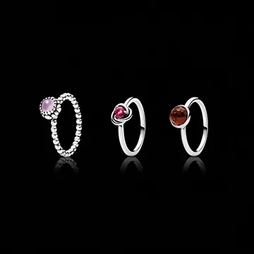 (Bild für) Geburtsstein Ringe